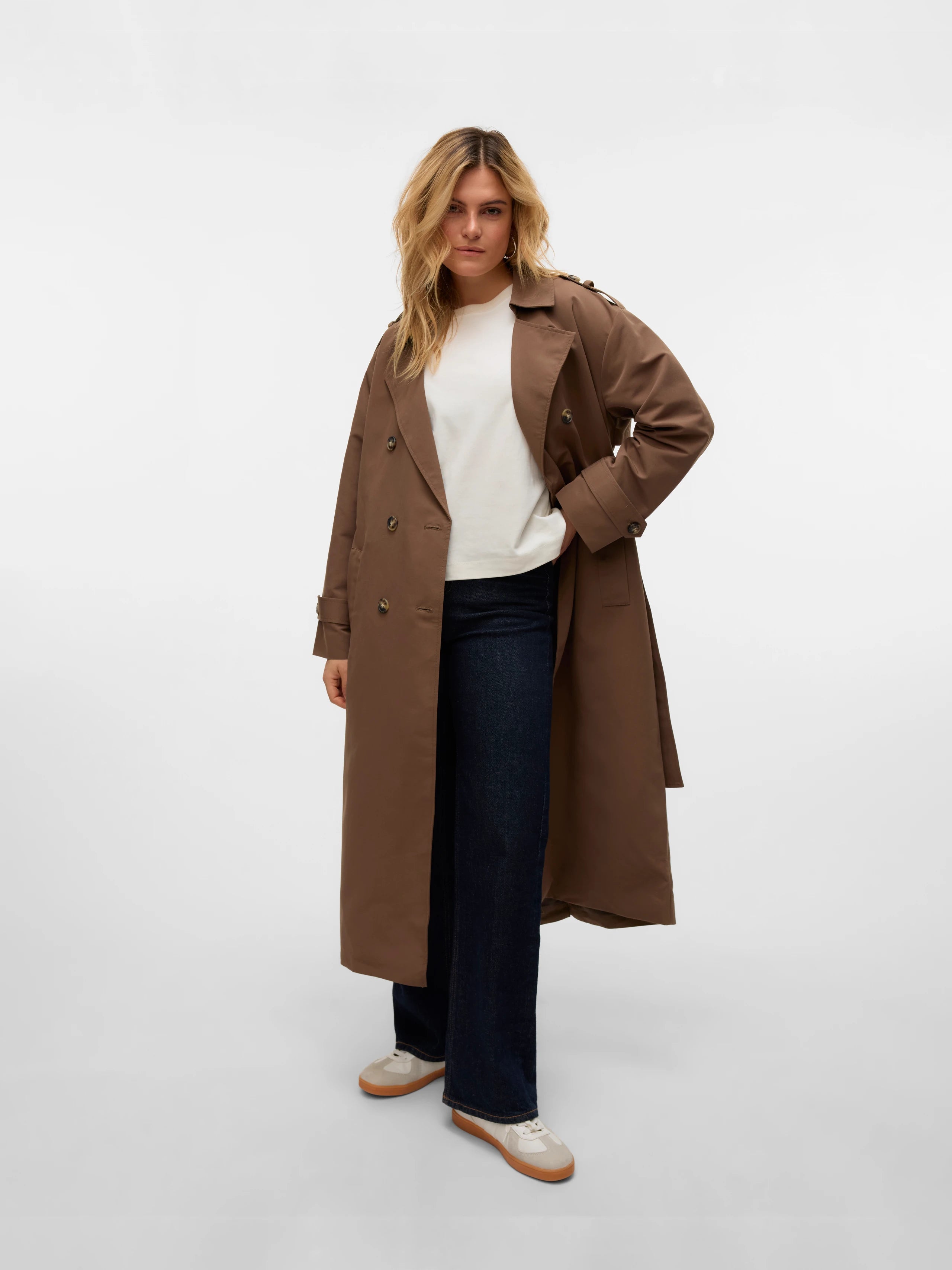 VERO MODA CHLOE LONG TRENCHCOAT