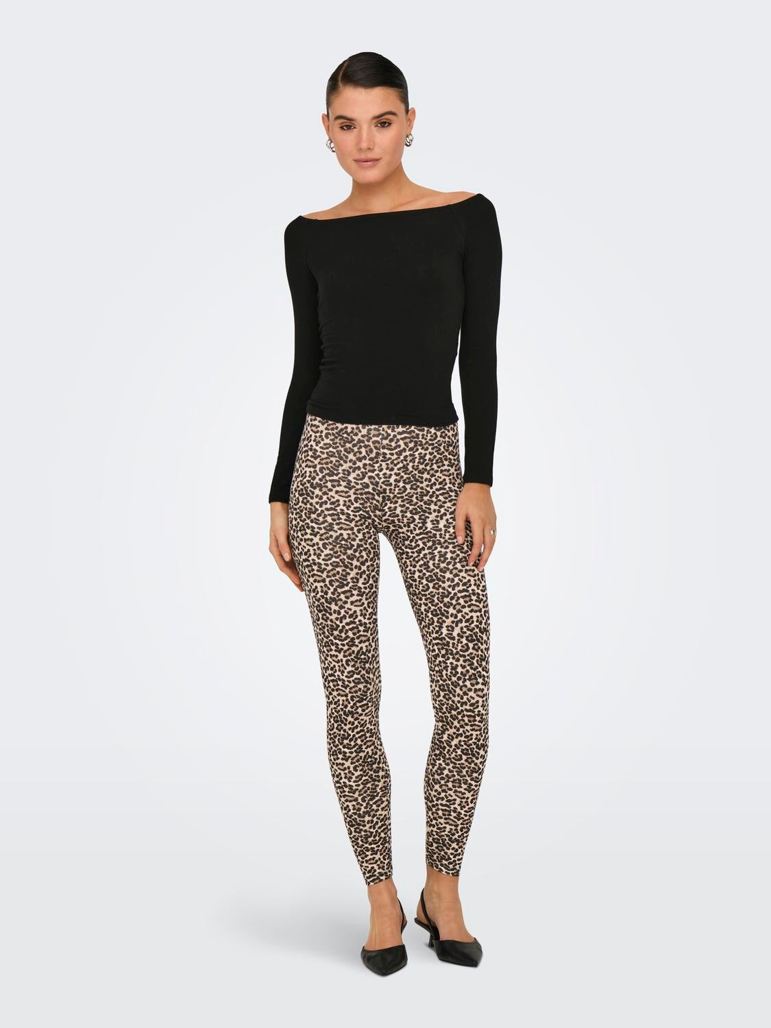 ONLY LIVE LOVE AOP LEGGINGS