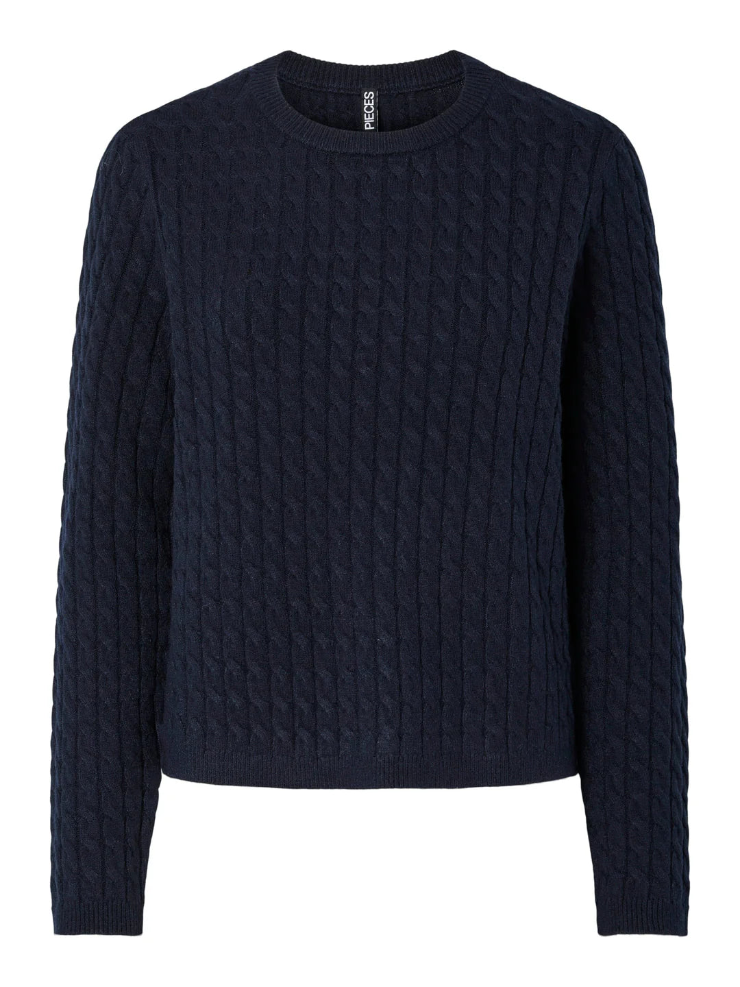 PIECES FIA LS CABLE KNIT