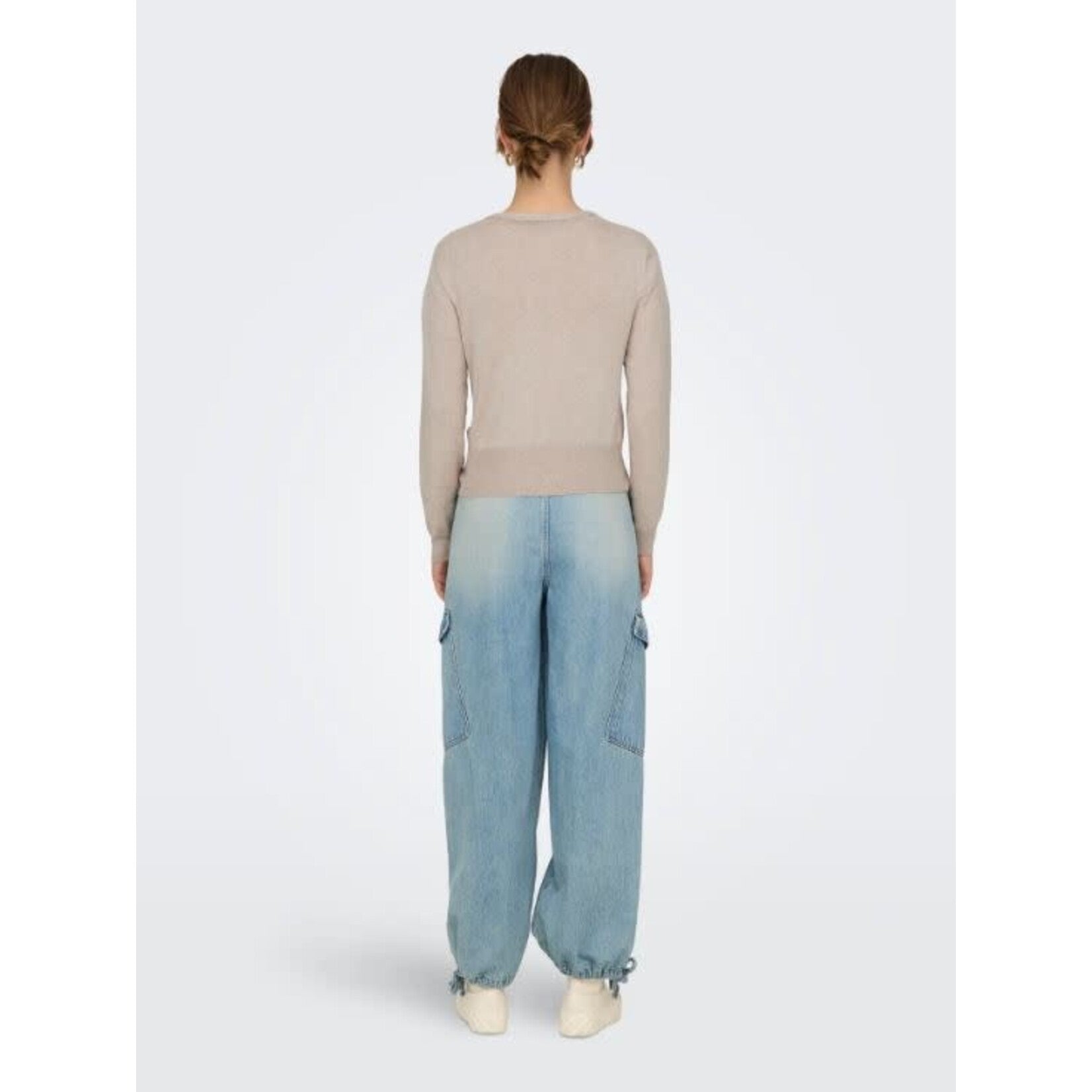 ONLY VENICE LIFE LS VNECK CARDI KNIT