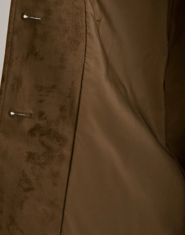 ONLY TULIP FAUX SUEDE BLAZER COAT