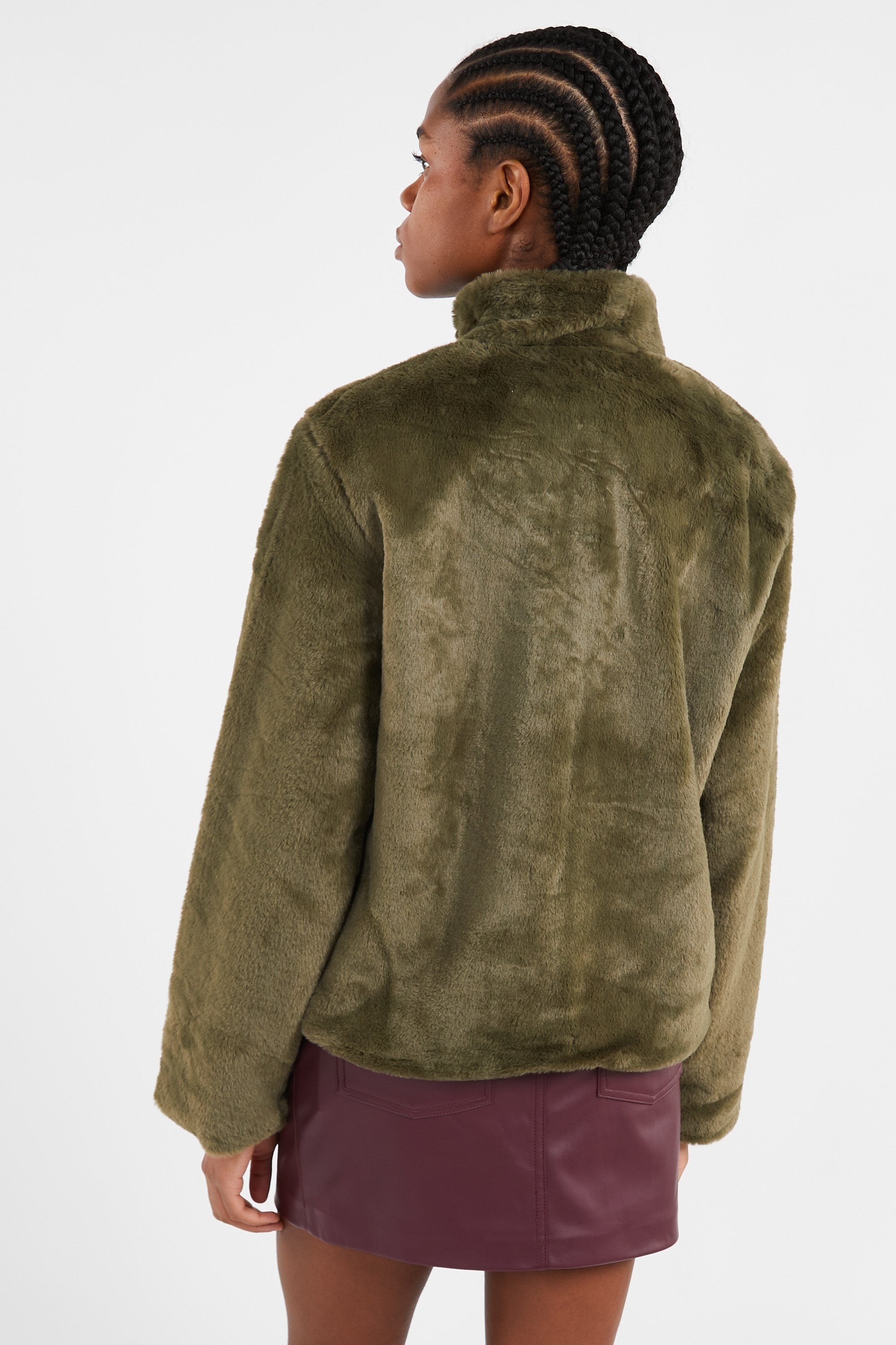 NOISY MAY SEOUL FUR JACKET
