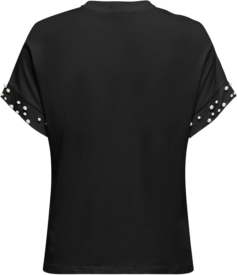 ONLY OLIVIA LIFE SS LOOSE O-NECK TOP