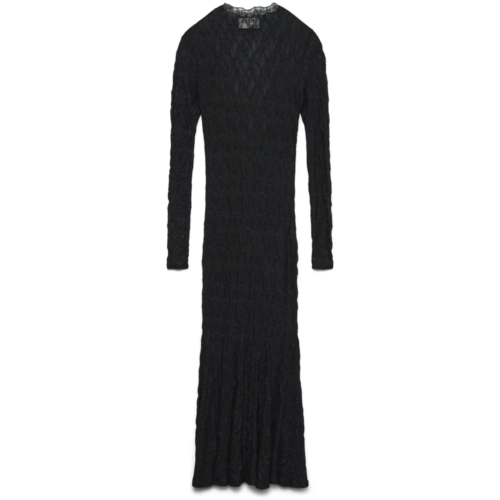 AWARE TESSY LS HIGH NECK 7/8 DRESS