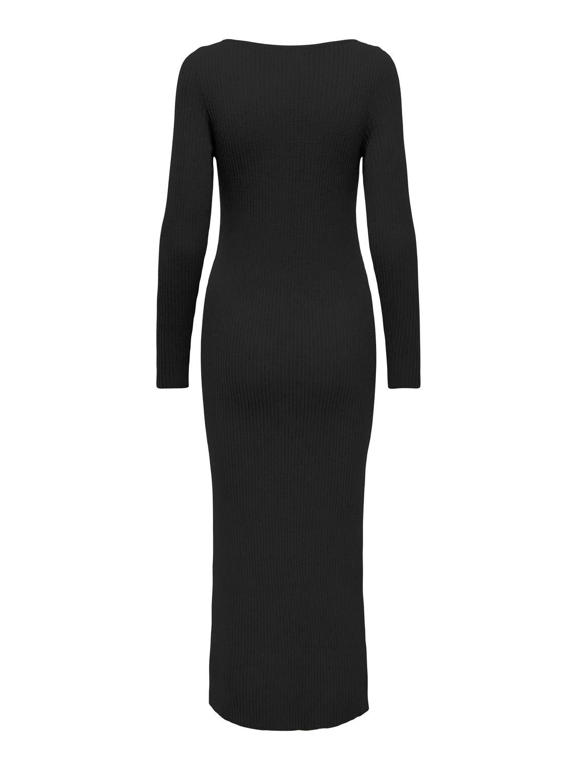 ONLY KATIA LS MAXI BOATNECK DRESS
