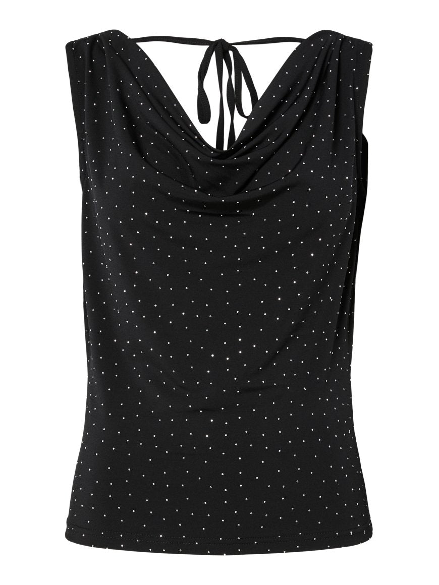 PIECES MADDIE SL DRAPE TOP