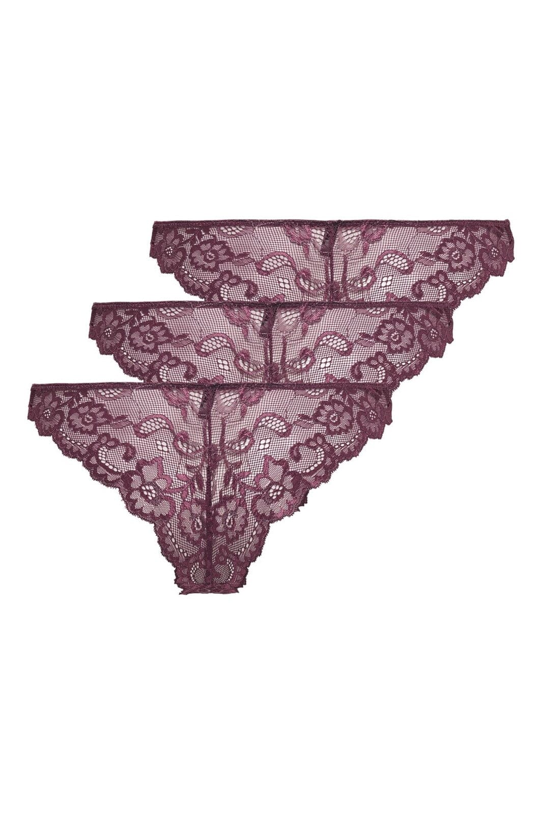 ONLY CHLOE LACE GLITTER BRAZIL 3-pack