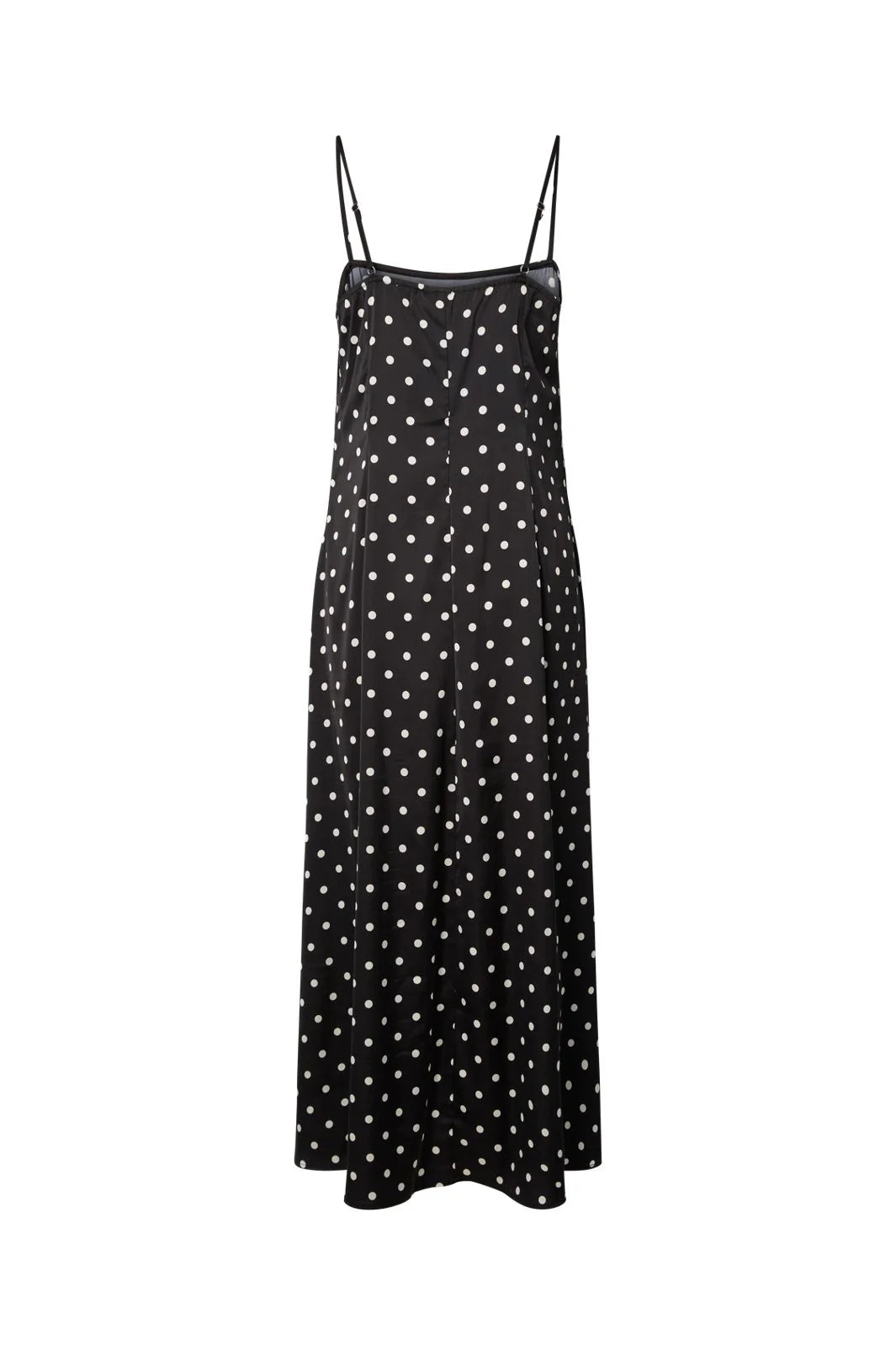 PIECES JYTTA STRAP ANKLE SATIN DRESS