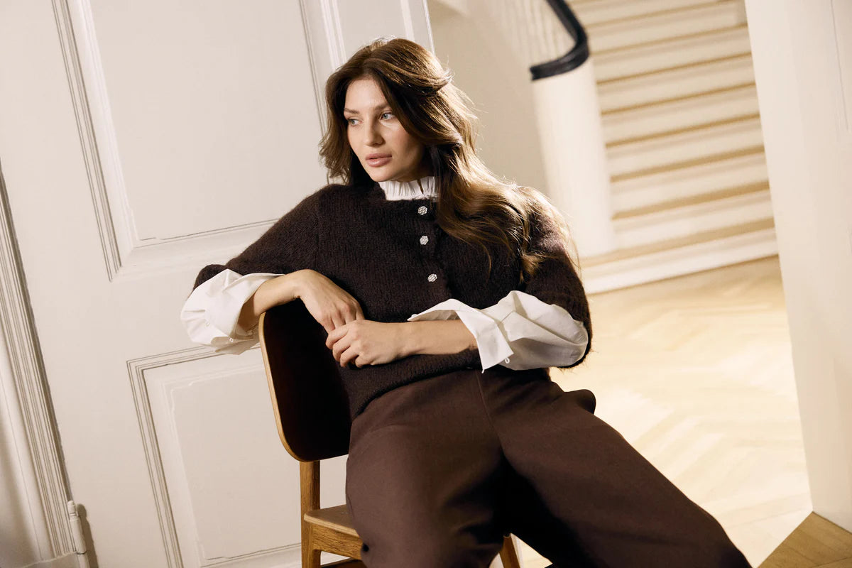SOULMATE BUILD S/S KNIT CARDIGAN