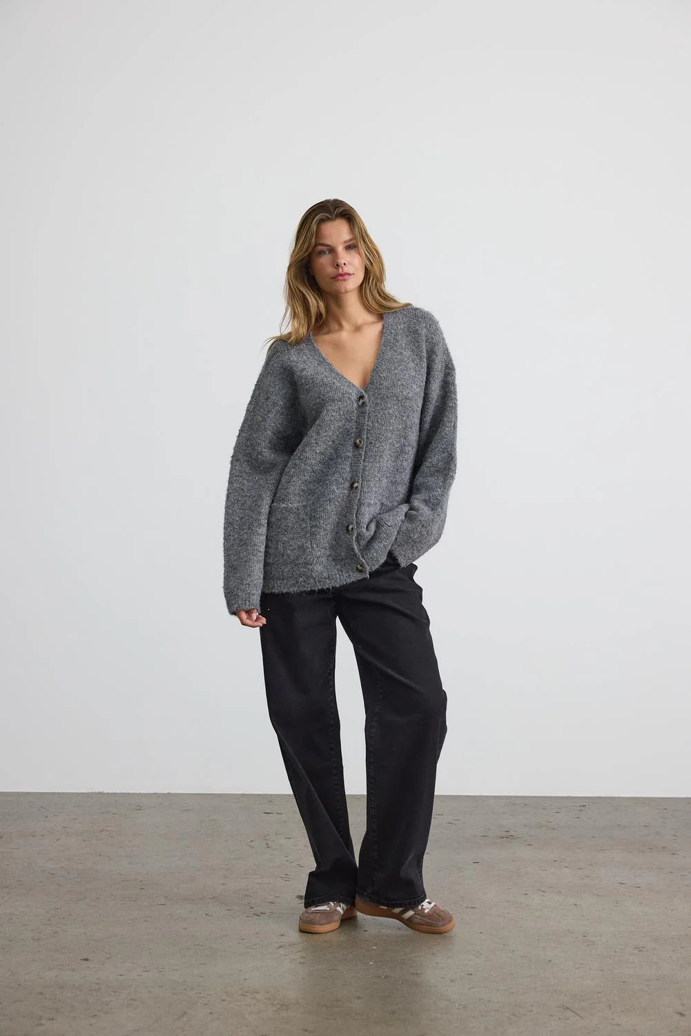 NOISY MAY DOLLY LS KNIT CARDIGAN