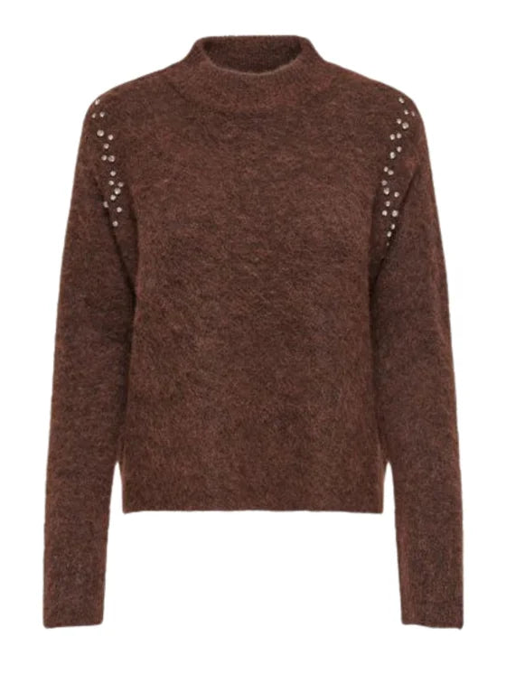 ONLY RINA LIFE LS RHINESTONE HIGHNECK