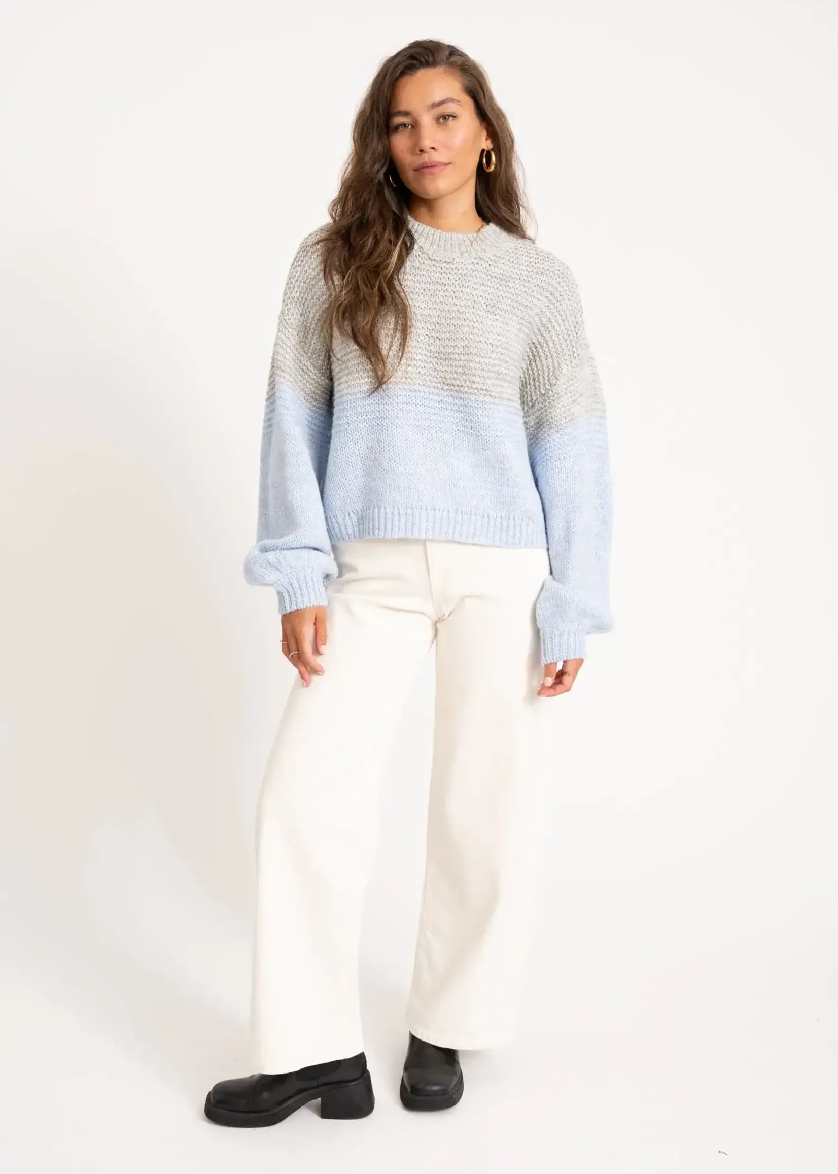 NOISY MAY OPHELIA LS HIGH NECK KNIT