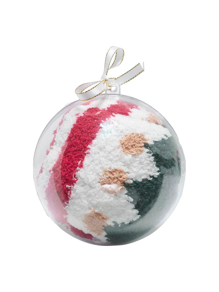 ONLY CHRISTMAS CHINNELLE SOCK IN A BALL