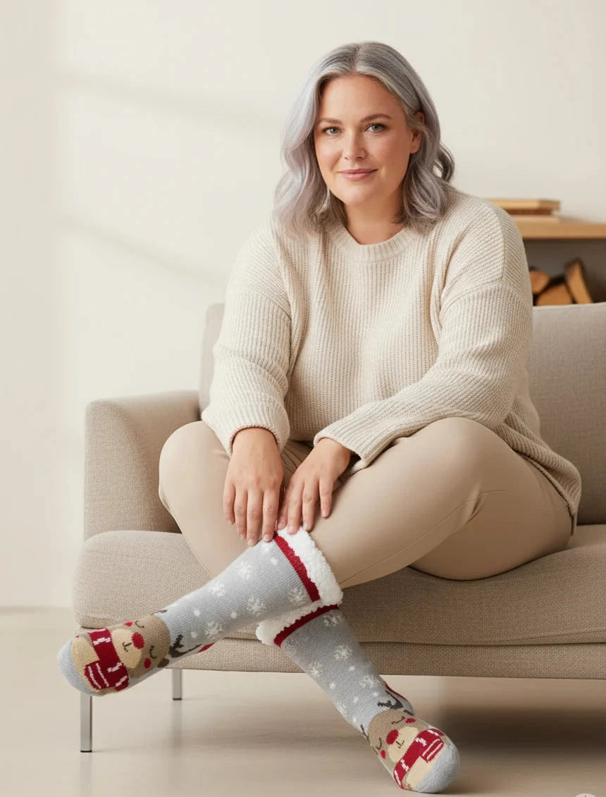 ONLY CHRISTMAS TEDDY SOCKS