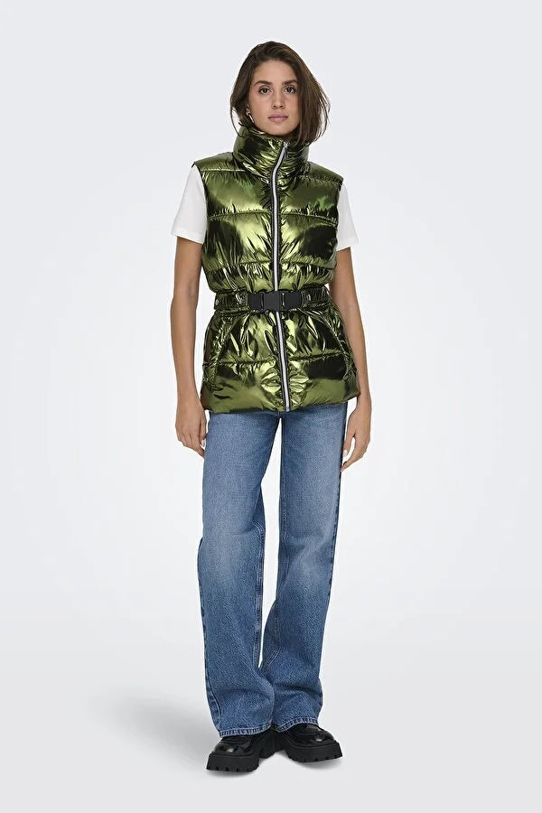 ONLY PEARL PUFFER WAISTCOAT