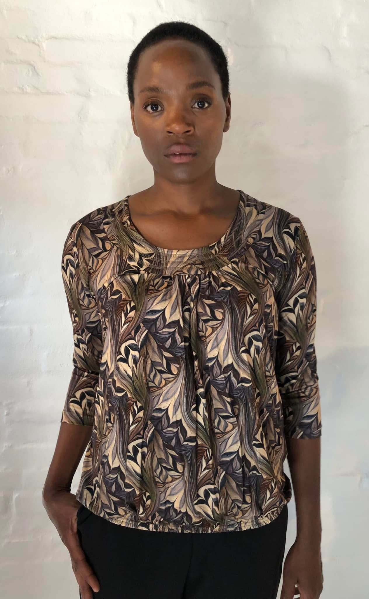 MONGUL PIL 3/4 BLOUSE