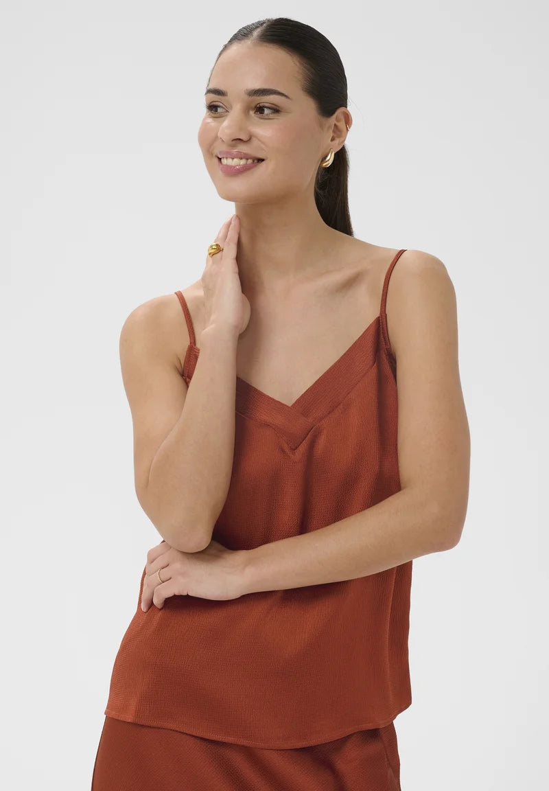 KAFFE LOTTE STRAP TOP