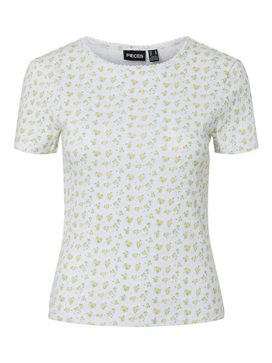 PIECES TURIEL SS O-NECK PRINTED TEE