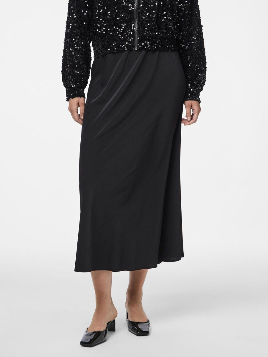 PIECES FRANAN HW ANKLE SKIRT