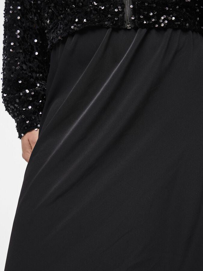 PIECES FRANAN HW ANKLE SKIRT