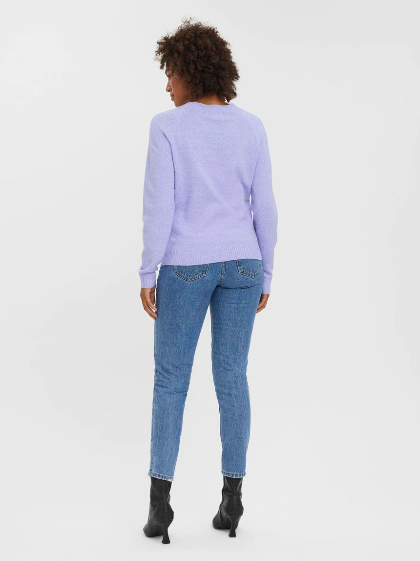 VERO MODA DOFFY LS O-NECK BLOUSE