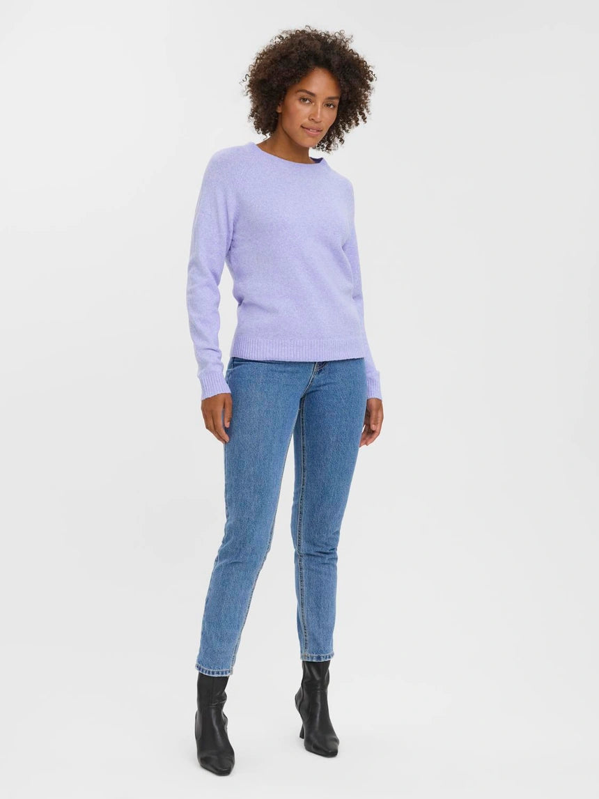 VERO MODA DOFFY LS O-NECK BLOUSE