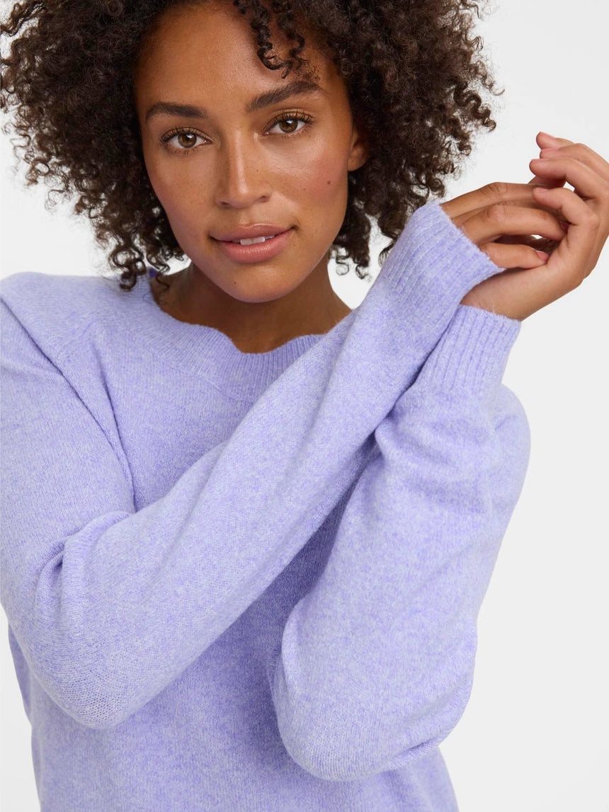 VERO MODA DOFFY LS O-NECK BLOUSE