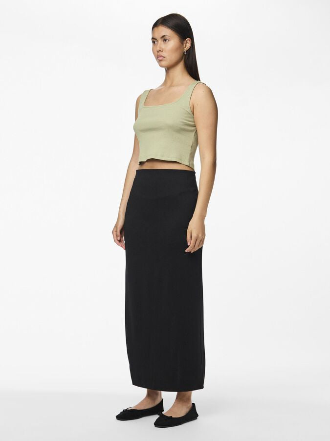 PIECES NAYA HW ANKLE SKIRT