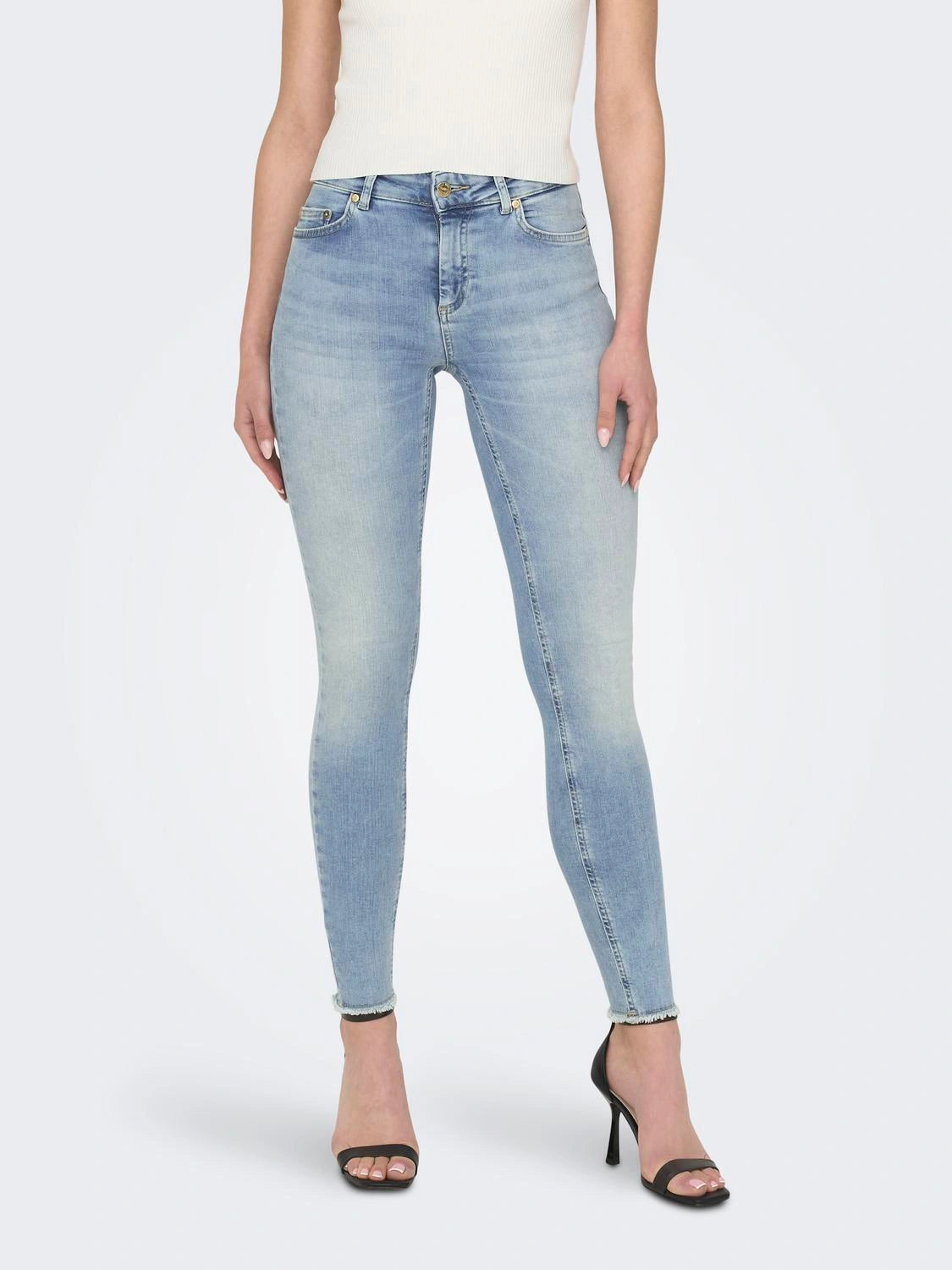 ONLY BLUSH MID SKINNY