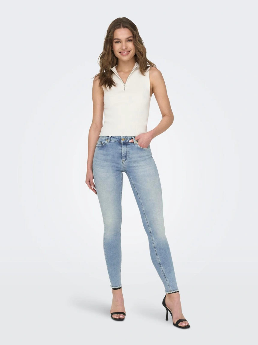 ONLY BLUSH MID SKINNY