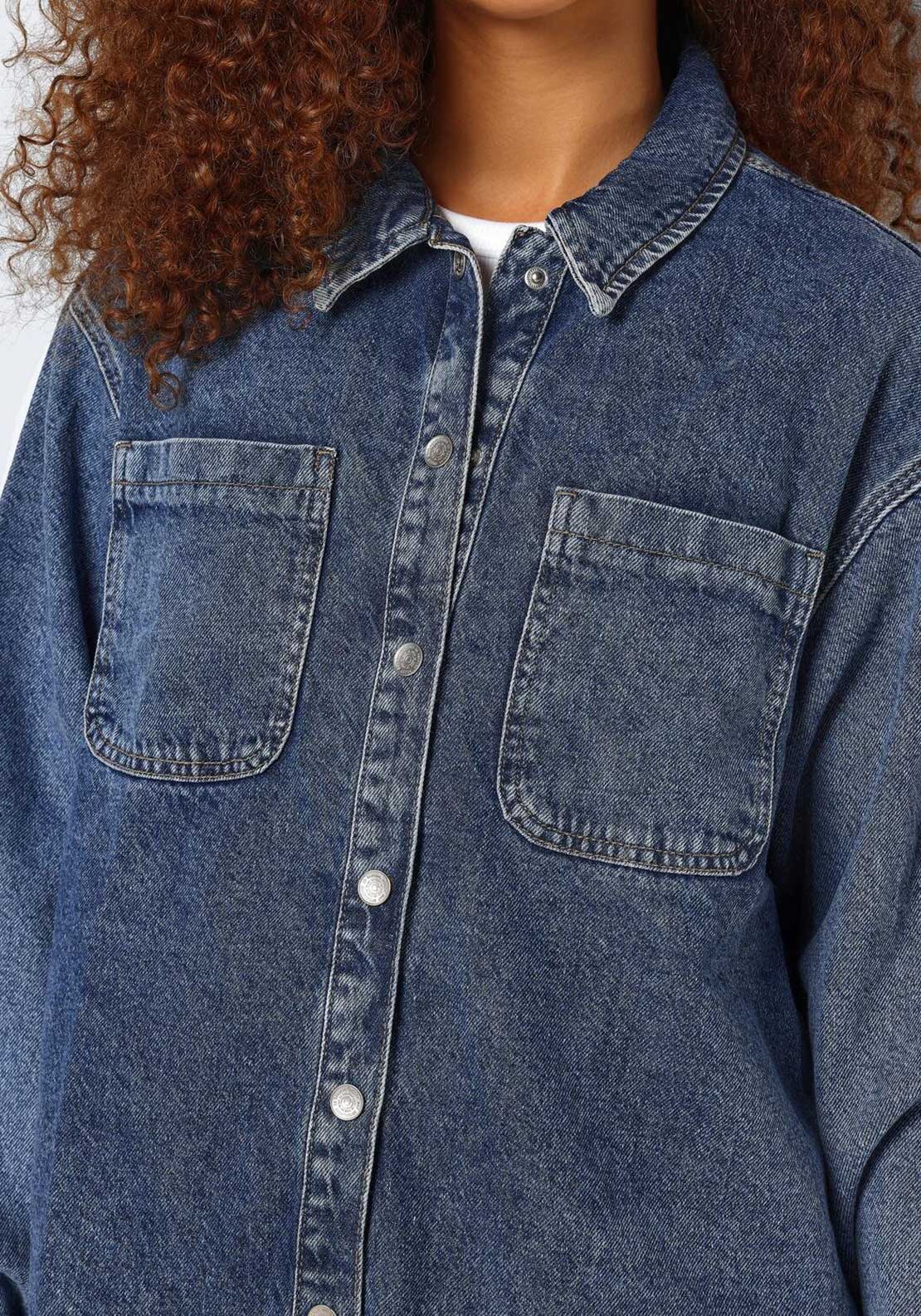 NOISY MAY ALVA LS DENIM SHACKET
