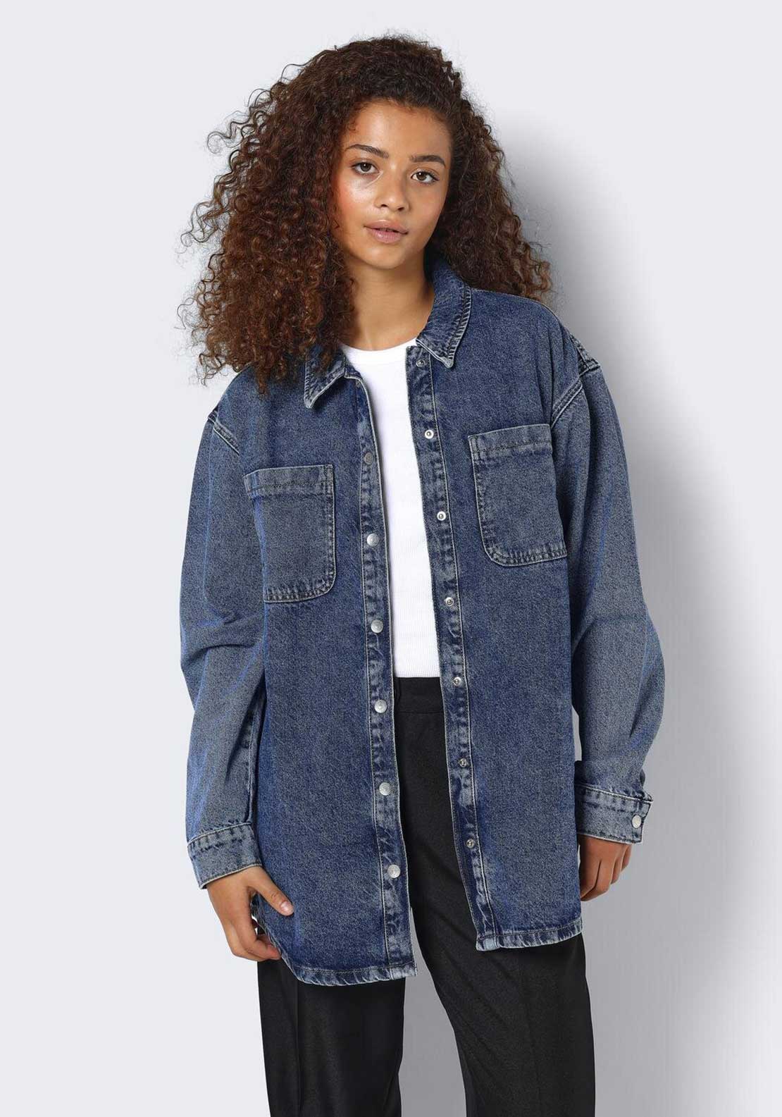 NOISY MAY ALVA LS DENIM SHACKET