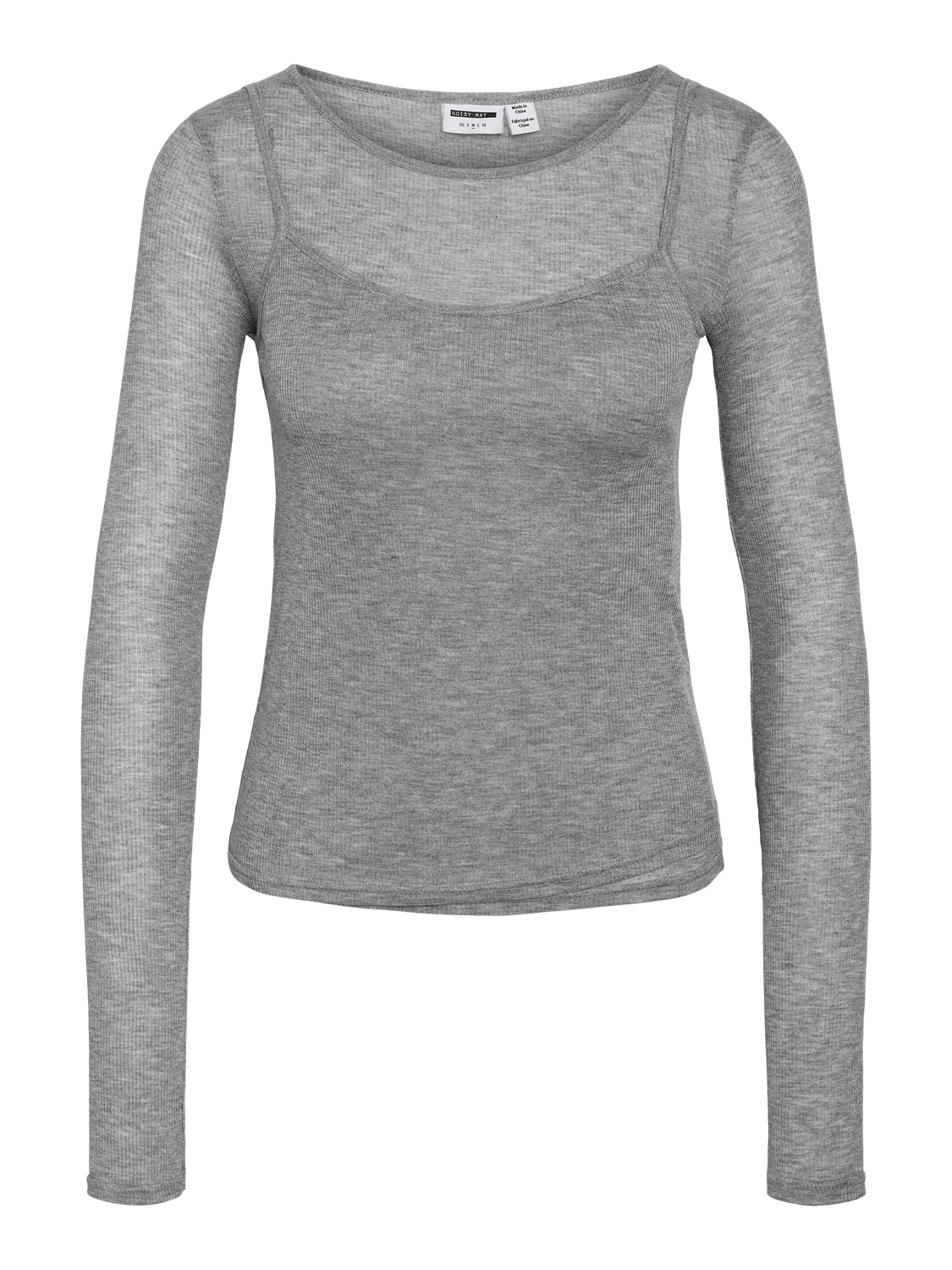 NOISY MAY NUSA L/S DOUBLELAYER TOP