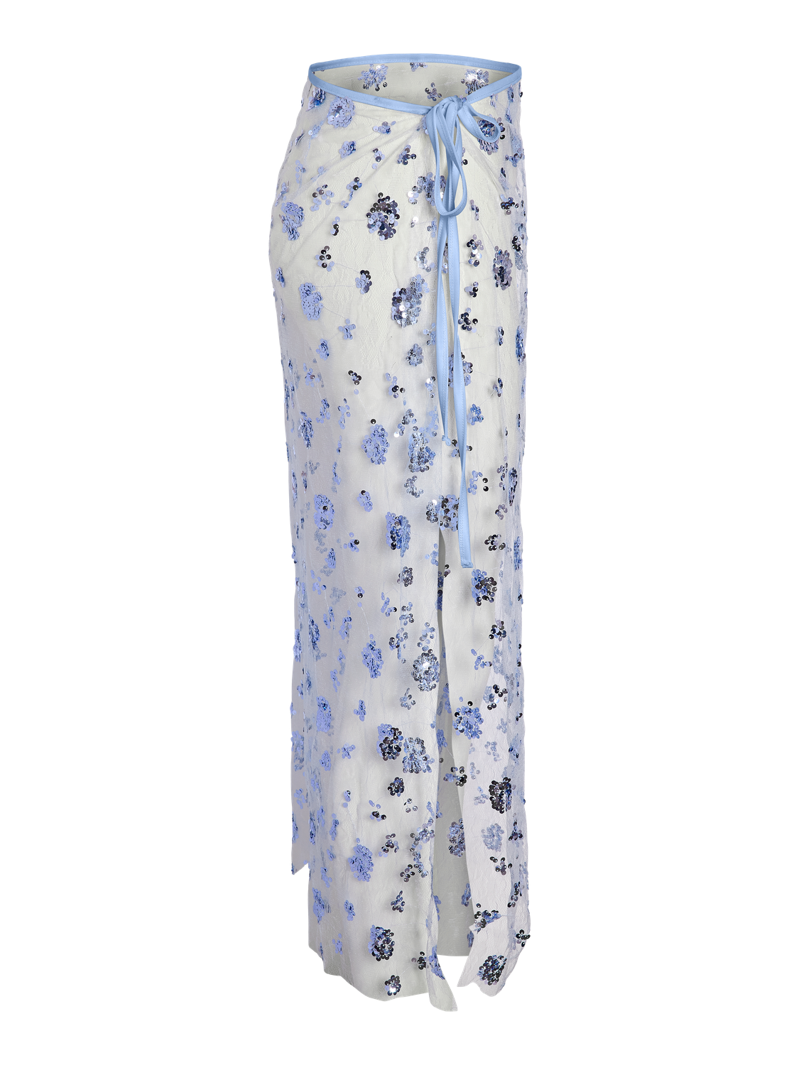 NOISY MAY ZIGGA WRAP SEQUINS SKIRT