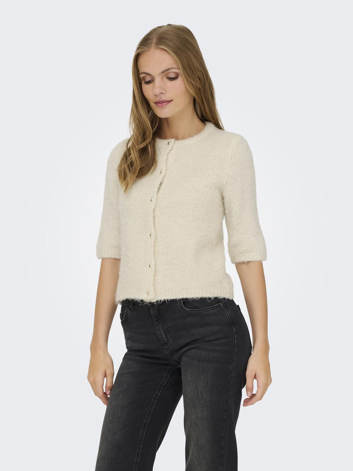 ONLY CILLE SS O-NECK CARDIGAN
