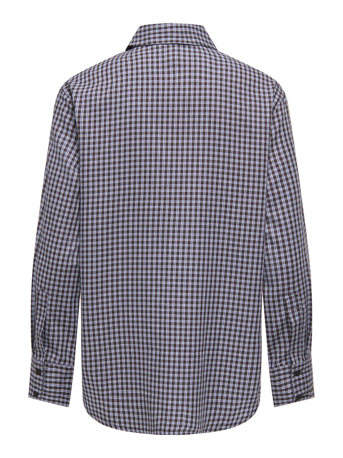 ONLY SURANI L/S CHECK EMB SHIRT WVN