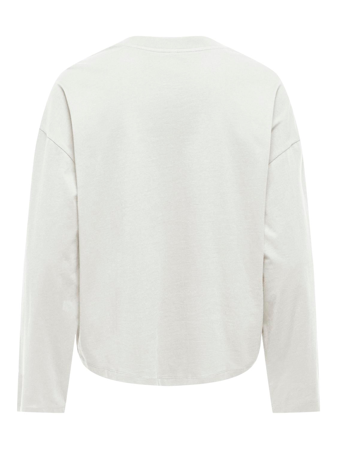 ONLY HAPPY L/S O-NECK TEE