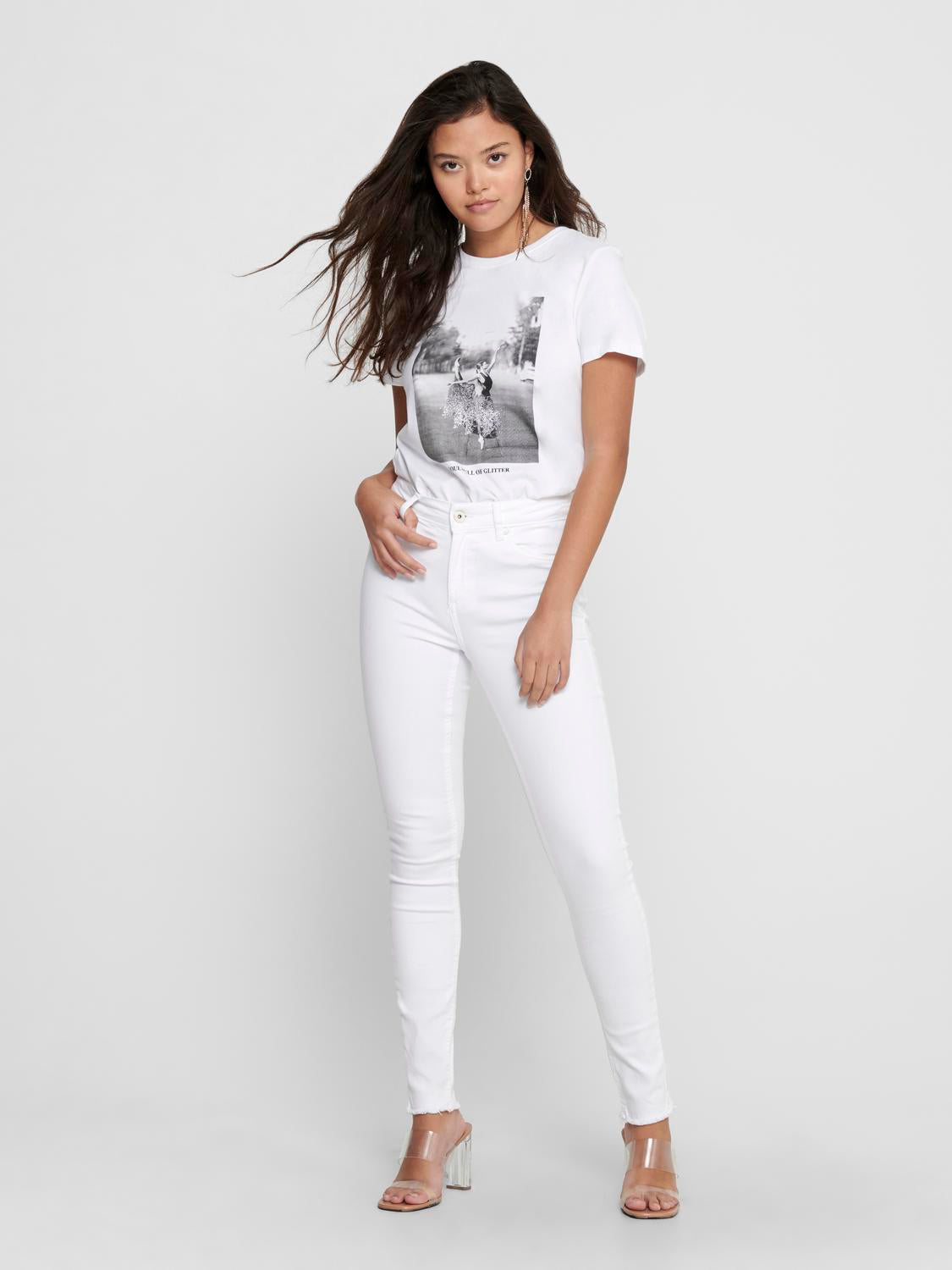ONLY BLUSH MID SKINNY