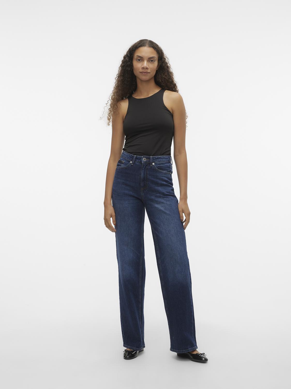 VERO MODA TESSA HR WIDE JEANS RA382