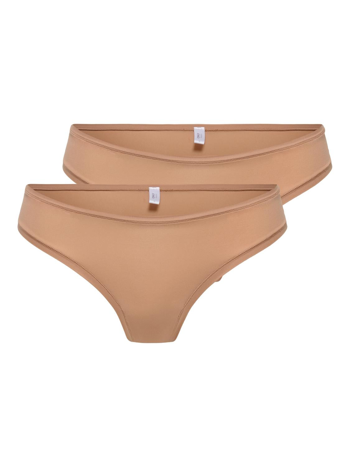 ONLY PEACHY THONG 2-PACK