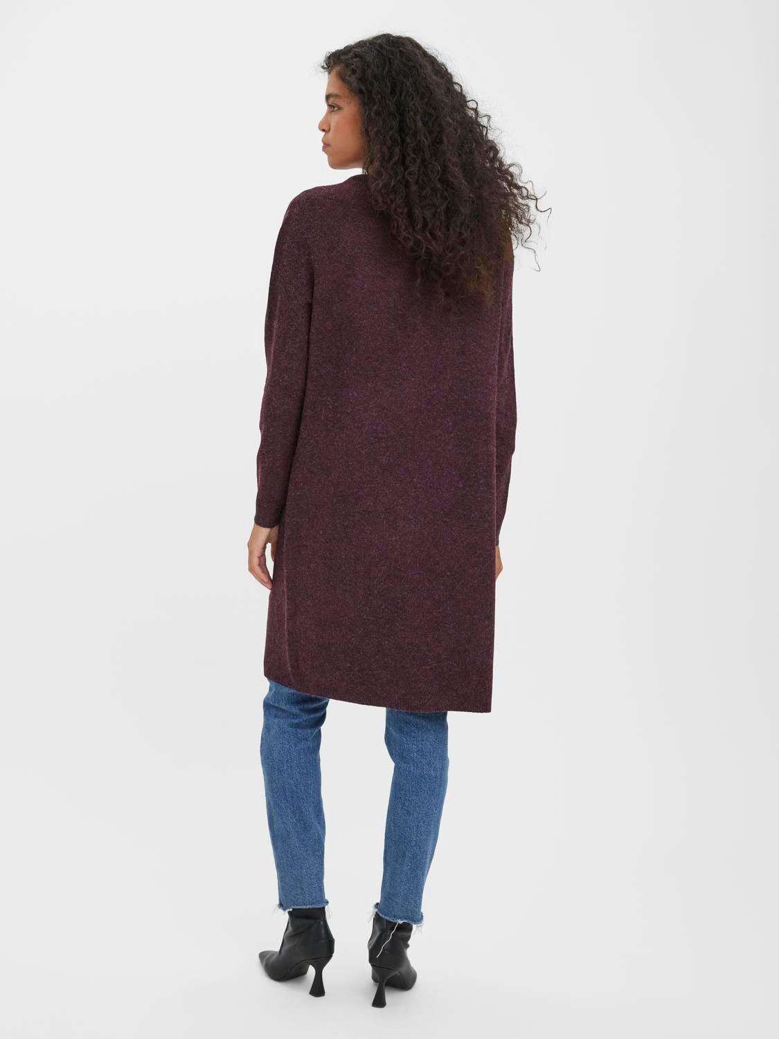 VERO MODA DOFFY LS LONG OPEN CARDIGAN