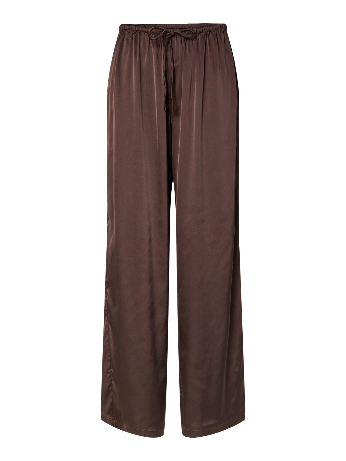 PIECES NANINA MW STRAIGHT PANTS
