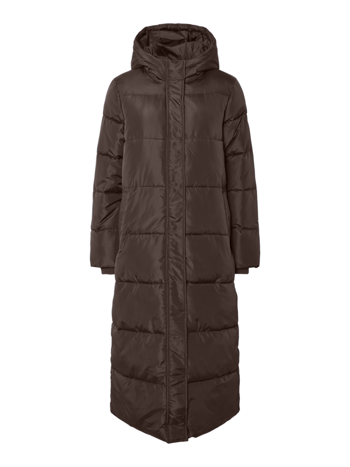 PIECES MADDIE LONG PUFFER JACKET