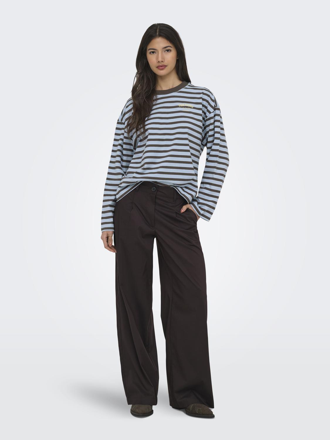 ONLY FREJA L/S STRIPE TOP