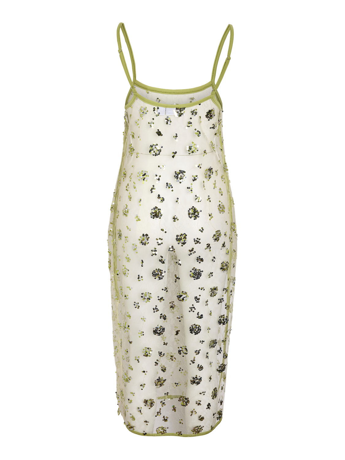 NOISY MAY ZIGGA S/L SEQUIN MESH DRESS