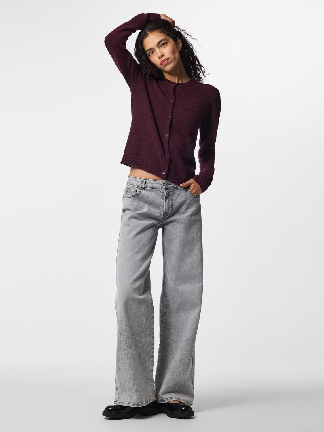 PIECES MALOU LS KNIT CARDIGAN