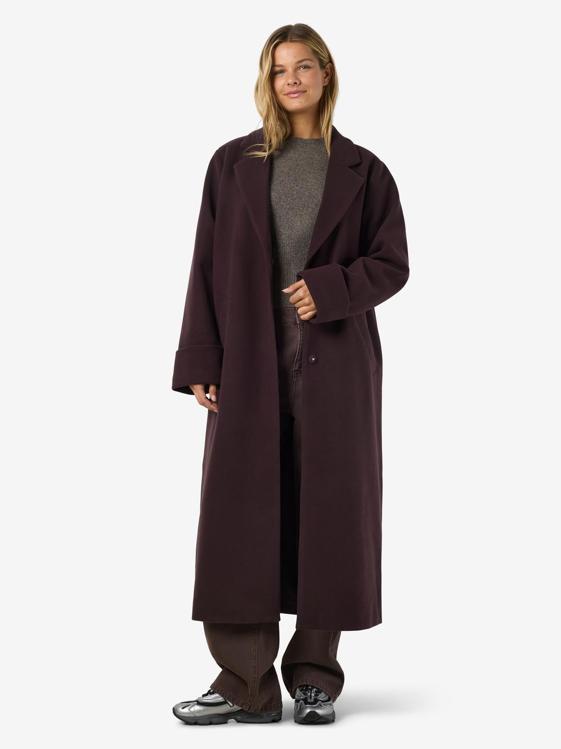 NOISY MAY CADDY L/S LONG COAT NOOS