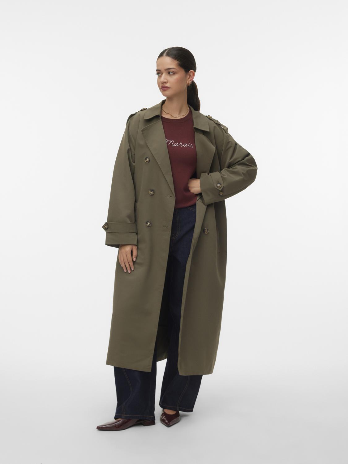 VERO MODA CHLOE LONG TRENCHCOAT