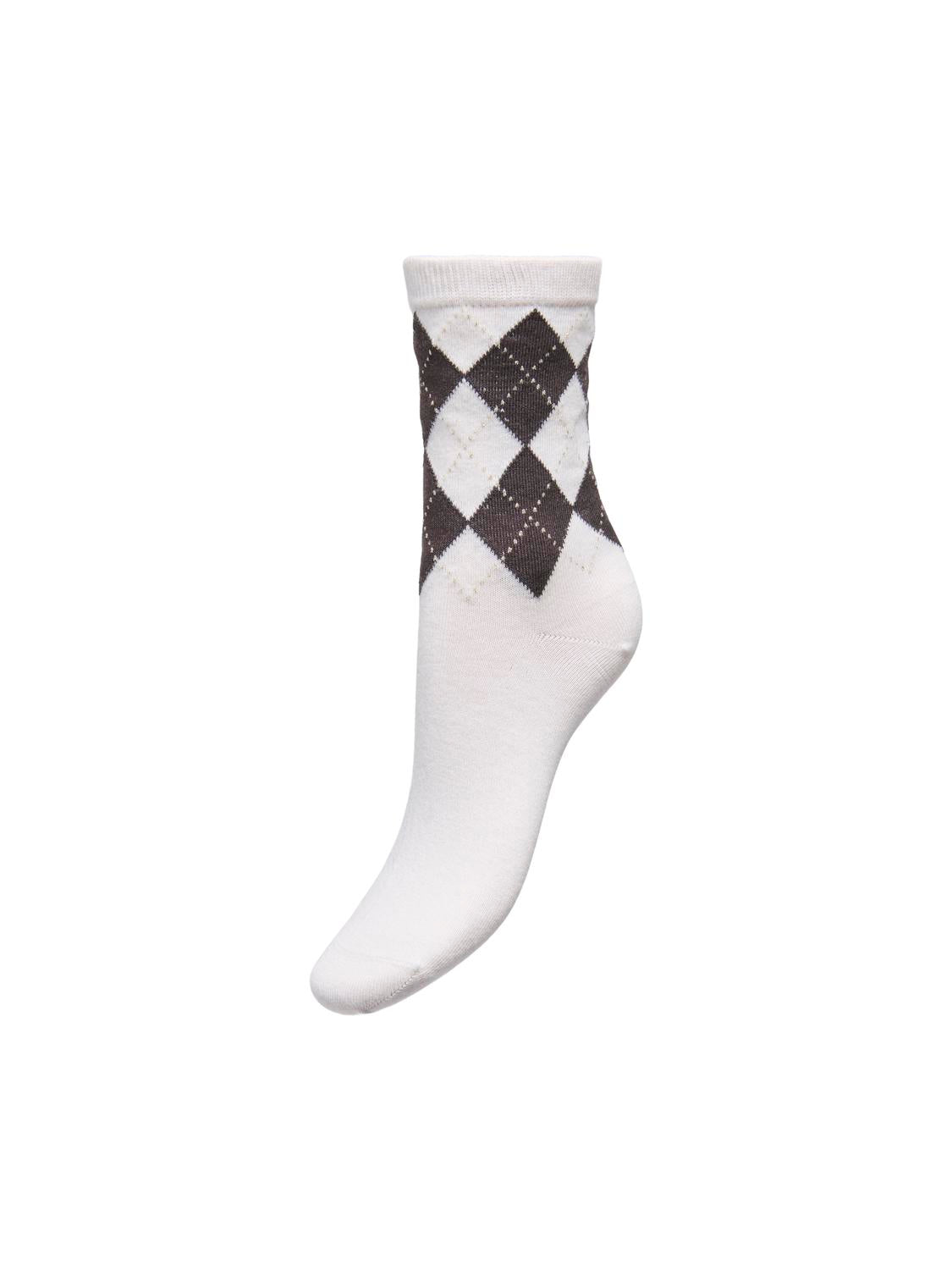 ONLY LINE GLITTER HARLEQUIN SOCK