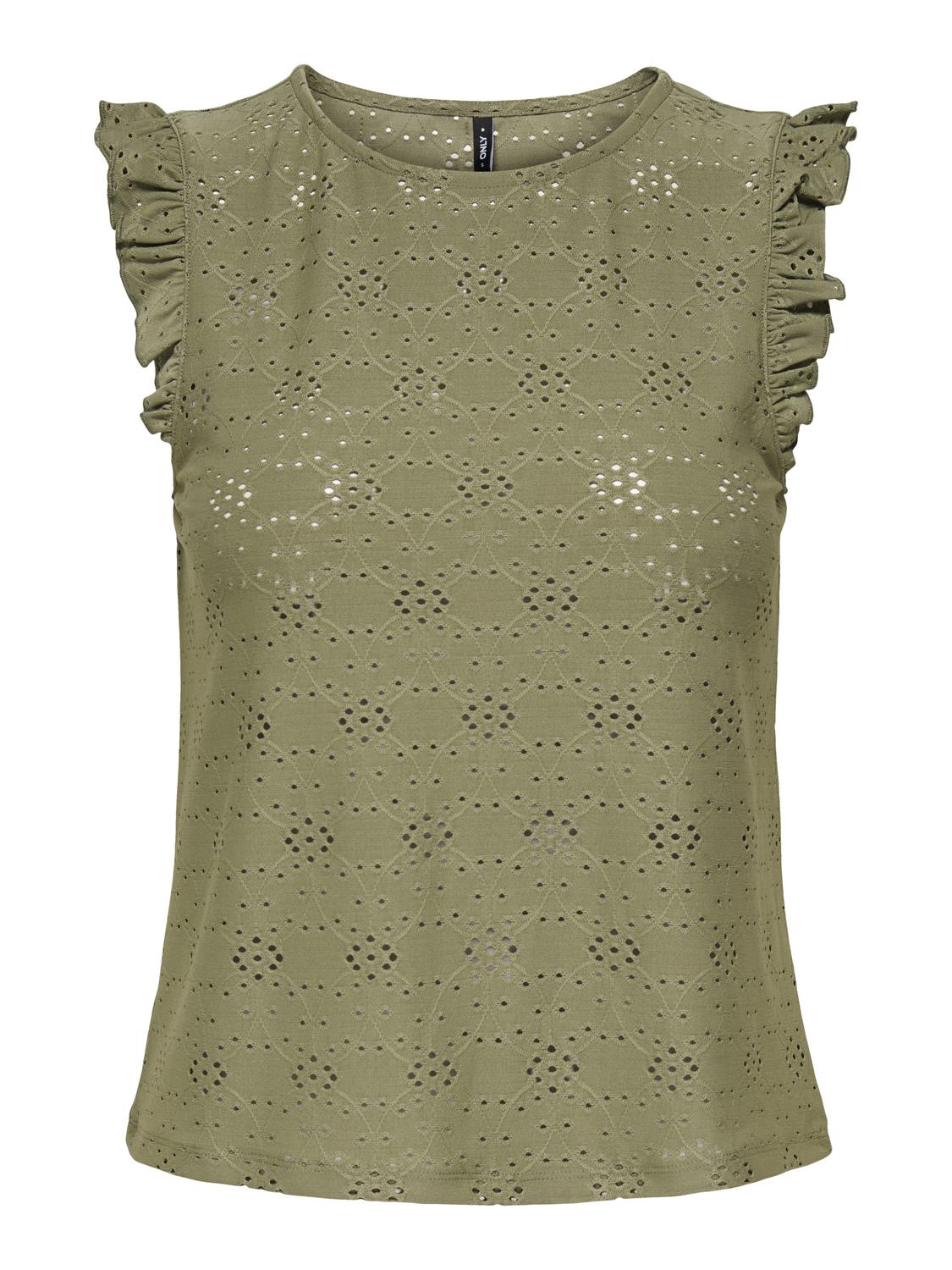ONLY SMILLA S/L FRILL TOP JRS